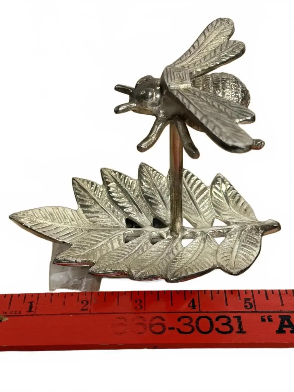 NEW Anthropologie Queen Bee Brass Curtain Tieback Insect Wall Hook Decor